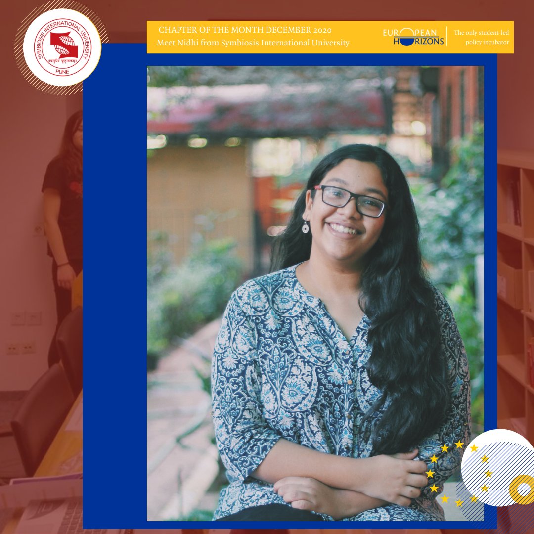 euhorizons's tweet photo. ๐ฃ ๐ฃ #Chapterofthemonth : meet our Symbiosis chapter, part 2 ๐ฎ๐ณ ๐ช๐บ
โญ Rasmika is part of the research cohort of the Symbiosis Chapter.
โญ Nidhi is president of the Chapter.
โญ Abhisekh is part of the research and social media cohort.
#euh #eu #india #transatlantic #policy https://t.co/s47Il5VyxS