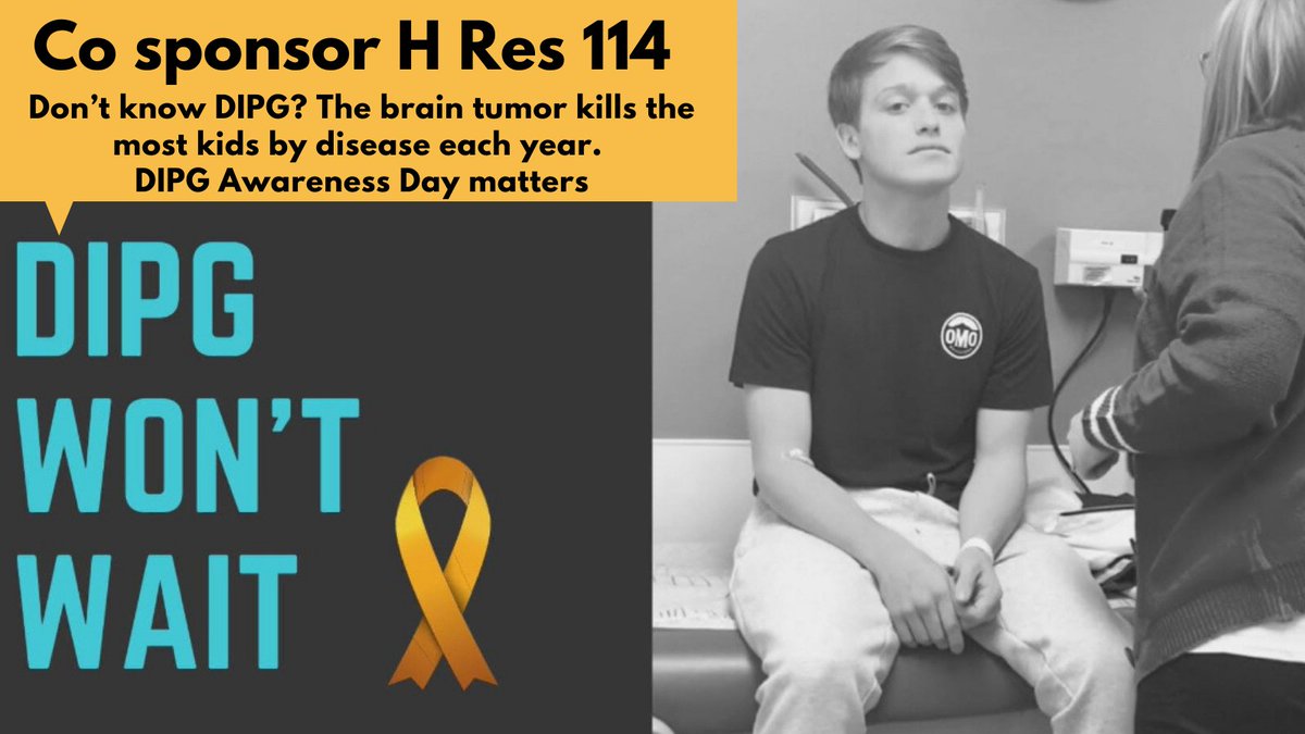 Victims are asking you to pass H.Res.114. Please cosponsor for these kids facing a death sentence.  They don’t get warp-speed money. #DIPG Awareness Day for #childhoodbraincancer will TARGET THIS MONSTER and SPEED A CURE. bit.ly/114-jw @RepMcEachin @RepDonBeyer