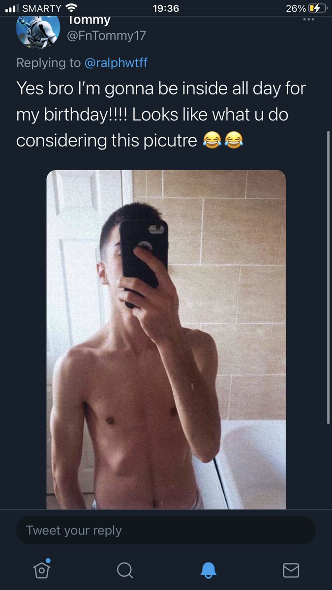 ralphwtff's tweet image. what can i say 😏 i mean that is defo a picture of me @FnTommy17 fntommy17