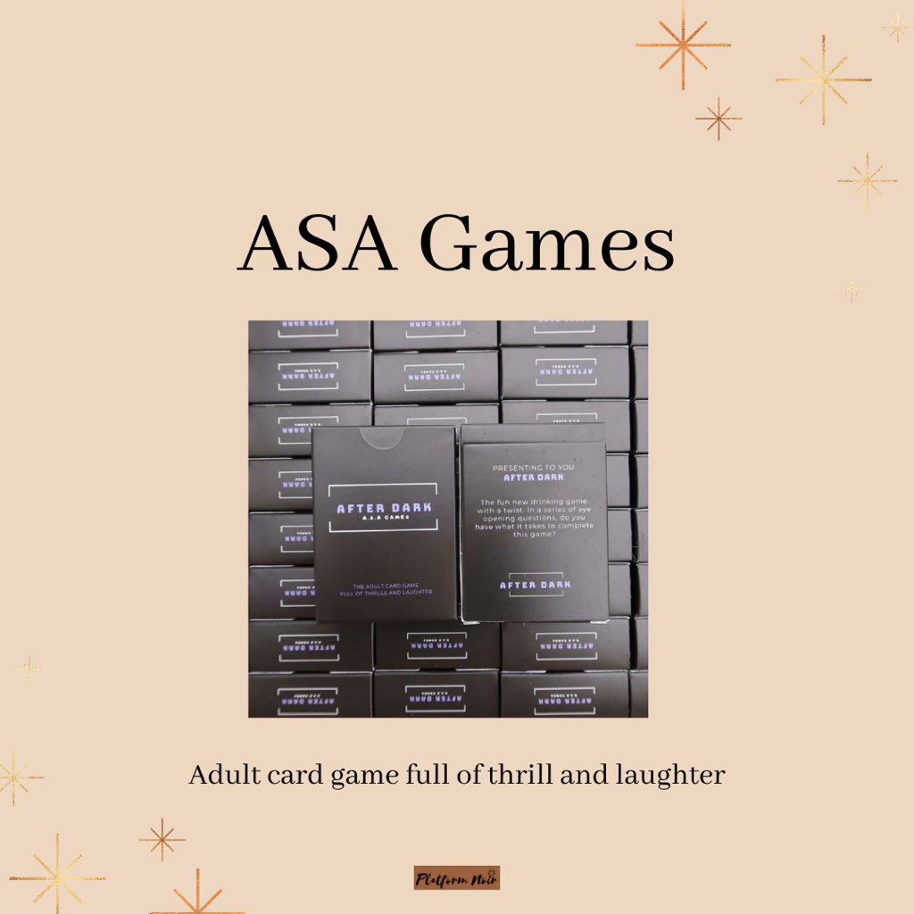 platformnoir's tweet image. @ASAGAMES_ 

An adult card game full of thrills and guaranteed to make you laugh

asagames.co.uk 
instagram.com/asagames_?igsh…