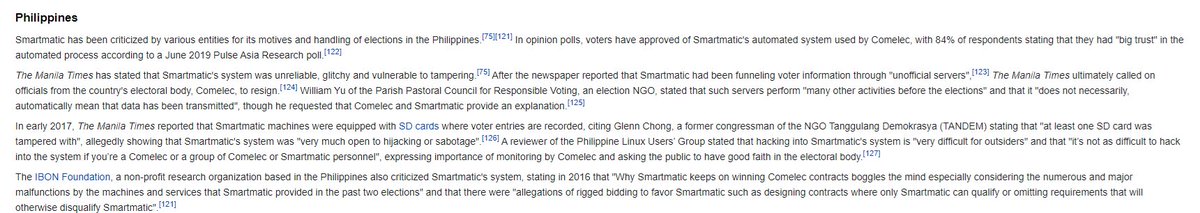 Note how they restructure to get around the concerns of CFIUS. Totally on the up and up, right?? Not only do they acknowledge that, but they also talk about the issues that Sequoia had with the election in the Philippines. (See screen shots) There is a lot more here, but (cont)