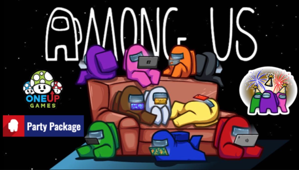 OneUpGamer's tweet photo. Impostors and Crewmates alike are invited to check out our new Among Us themed party package! See in-person who's acting sus and who is trustworthy! Call 508-316-3681 or DM to book yours now! https://t.co/7ohgiHaRRQ
#Videogames #AmongUs #AmongUsParty #AmongUsBirthday #AmongUsBday https://t.co/ywgYPQX0HC