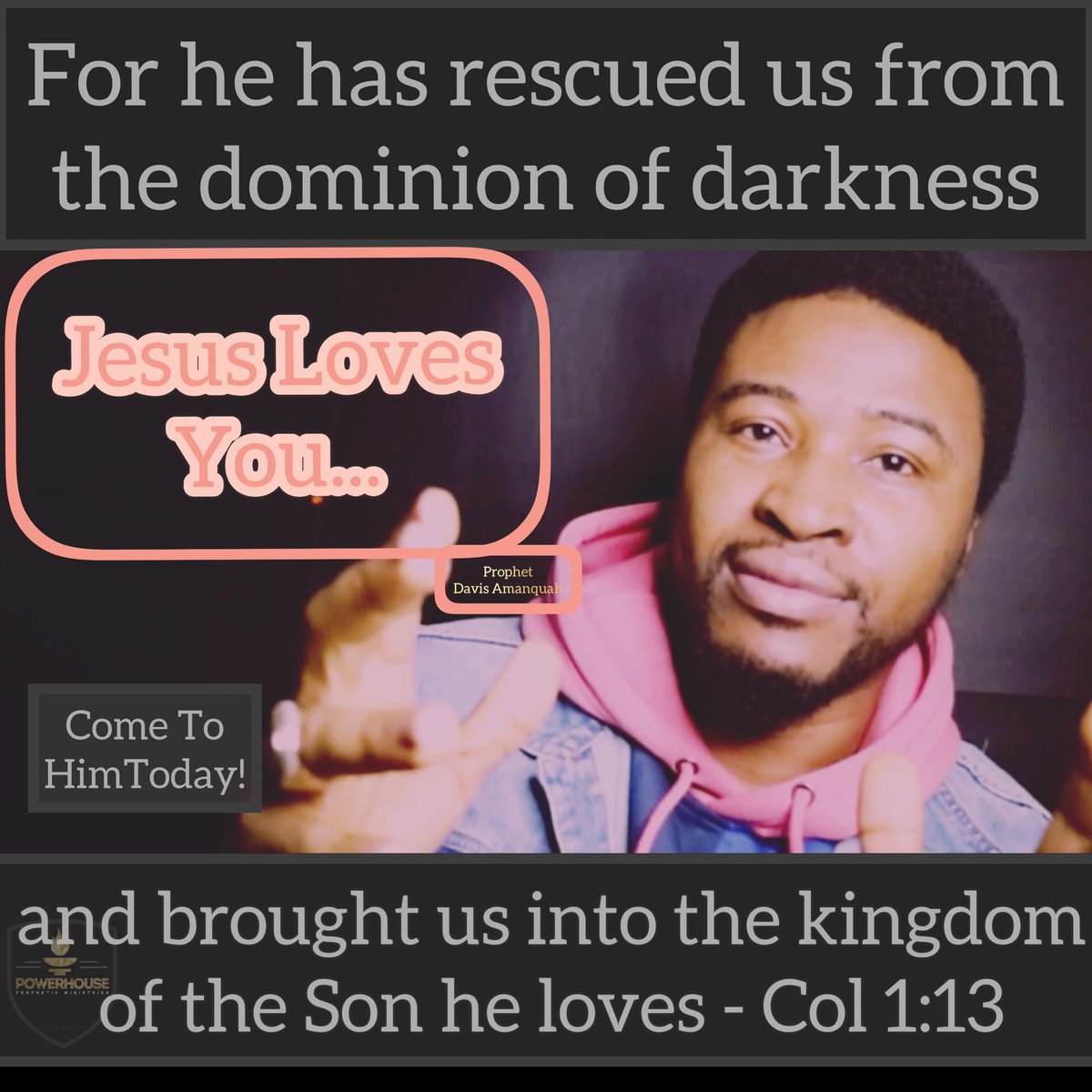 PowerhousePM's tweet image. As long as it is day, we must do the works of him who sent me. Night is coming, when no one can work. John 9:4 NIV #HeWhoSentMe!#WeMustDoTheWorks #WhileItIsDay