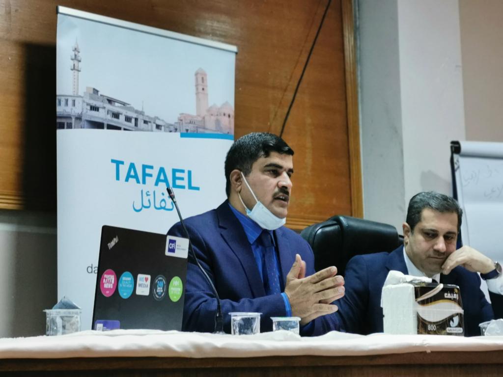 AliBaroodi's tweet photo. It was utmost pleasure to attend Media &amp; Social Cohesion workshop with our friends from @CFImedias in the college of Arts, @UniversityofMos. We shared various views &amp; examples of how media can enhance POST-ISIS cohesion.
@FranceBagdad
#mosuk
#mosul2020
#uom2020 https://t.co/Nuglu9OK1m