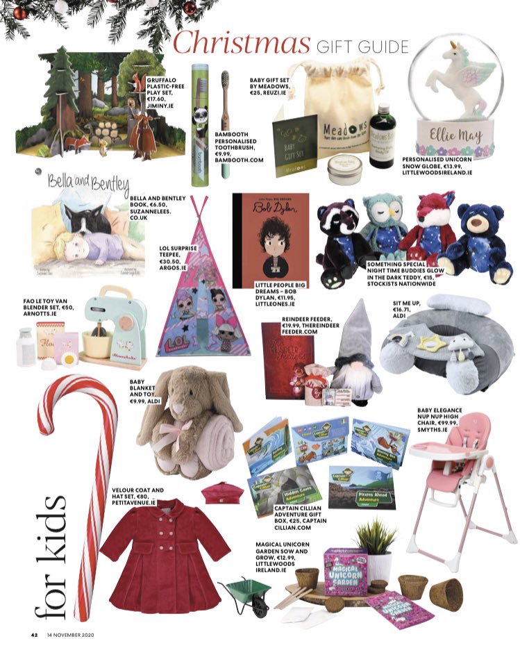 Suzannelees4's tweet photo. Incase you didn’t see, Bella &amp; Bentley was included in a Christmas gift guide for kids in the Irish Daily Mail! Tomorrow is the last day to get your guaranteed delivery... 🙏🎄🐶 https://t.co/LAO2Eyvzf4
