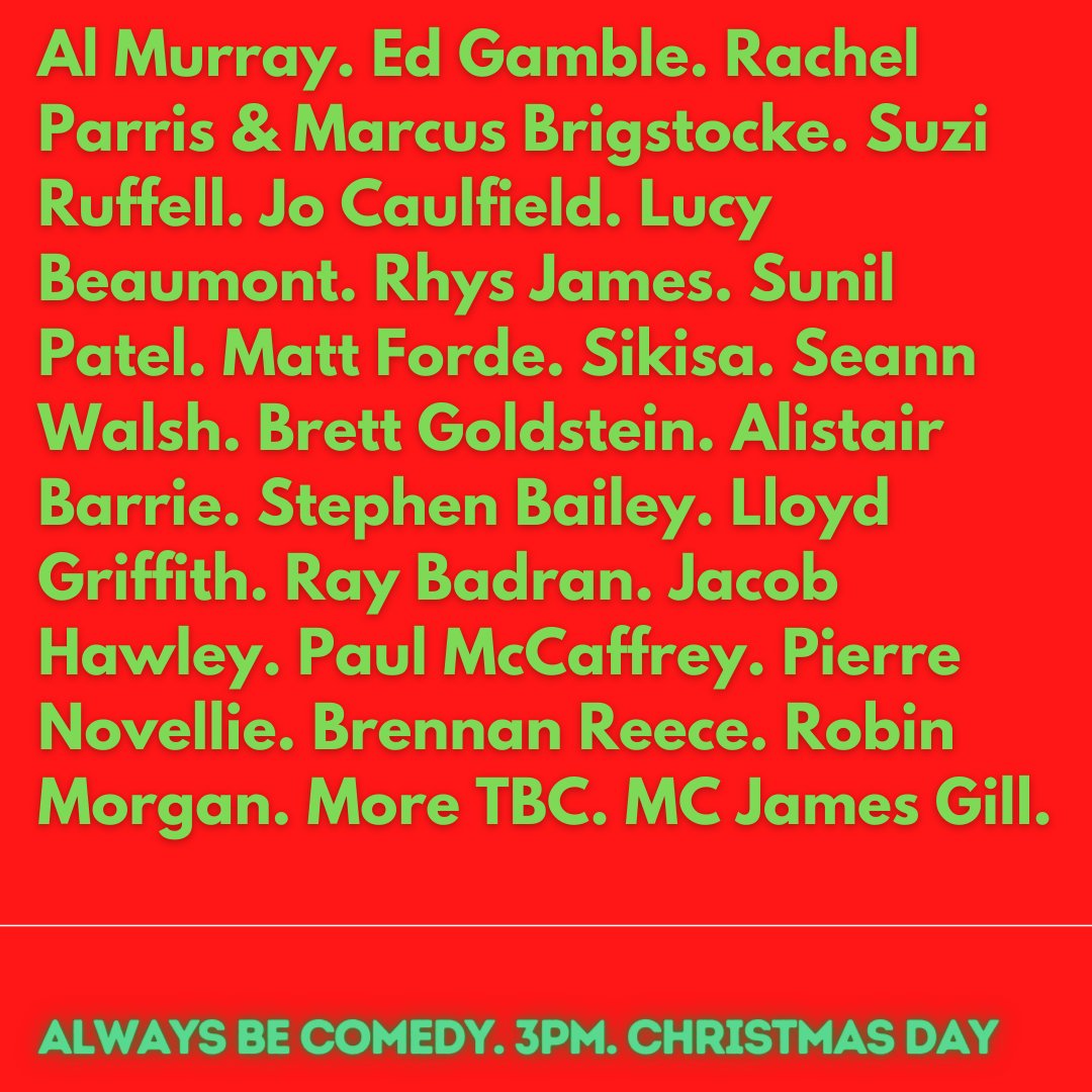 alwaysbecomedy's tweet image. Started out as "could do a 10 minute chat with the regulars". Now makes Woodstock look like a tight 5. And the hits keep coming... Tickets: alwaysbecomedy.com