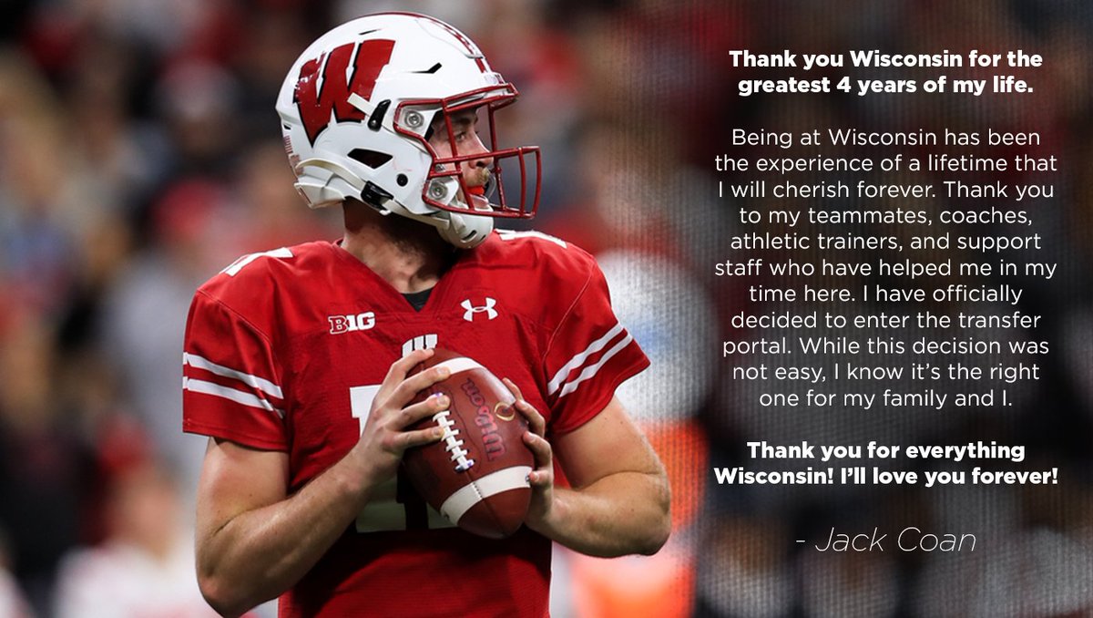 BadgerFootball's tweet photo. Thank you, Jack. https://t.co/0w874uR51r