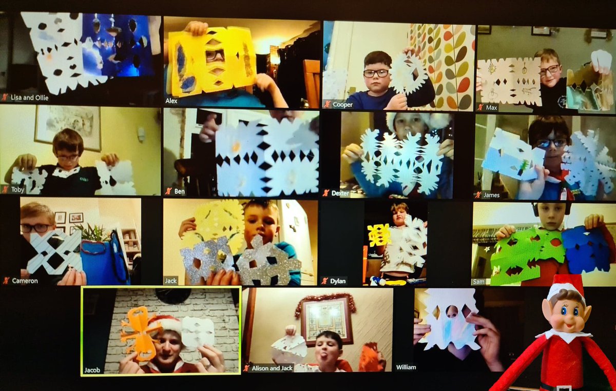 CherryBScouts's tweet photo. Even though we've not had face to face sessions, it's been great to see some of our young people through virtual Scouting on Zoom! We love Scouting at Home but can't wait to get back soon! #Scouts #CountdownToChristmas https://t.co/jdlmETKQy4