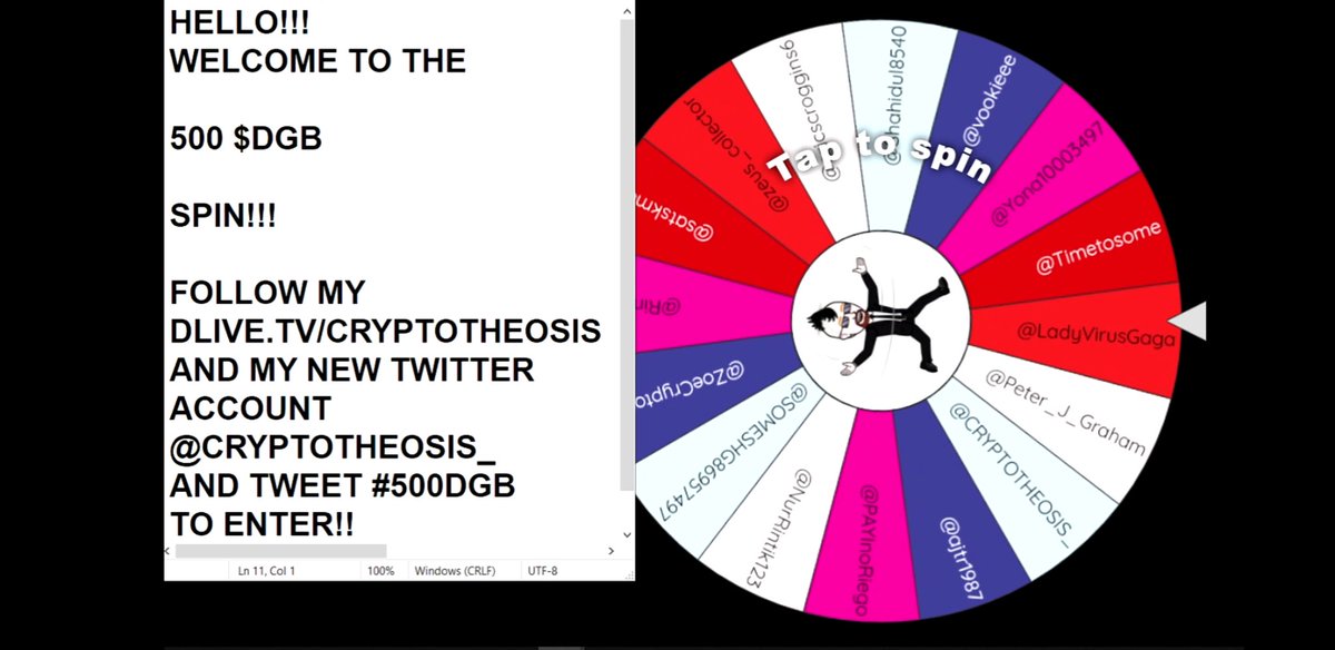 Gavitronics's tweet photo. Hey #PARTYPALS
Wanna shot at 500 $DGB
RT #500DGB
Follow my new account
@CRYPTOTHEOSIS_
AND SUB TO
https://t.co/xzDt3eUSOi
NOW!! https://t.co/JSCT26zXcY
