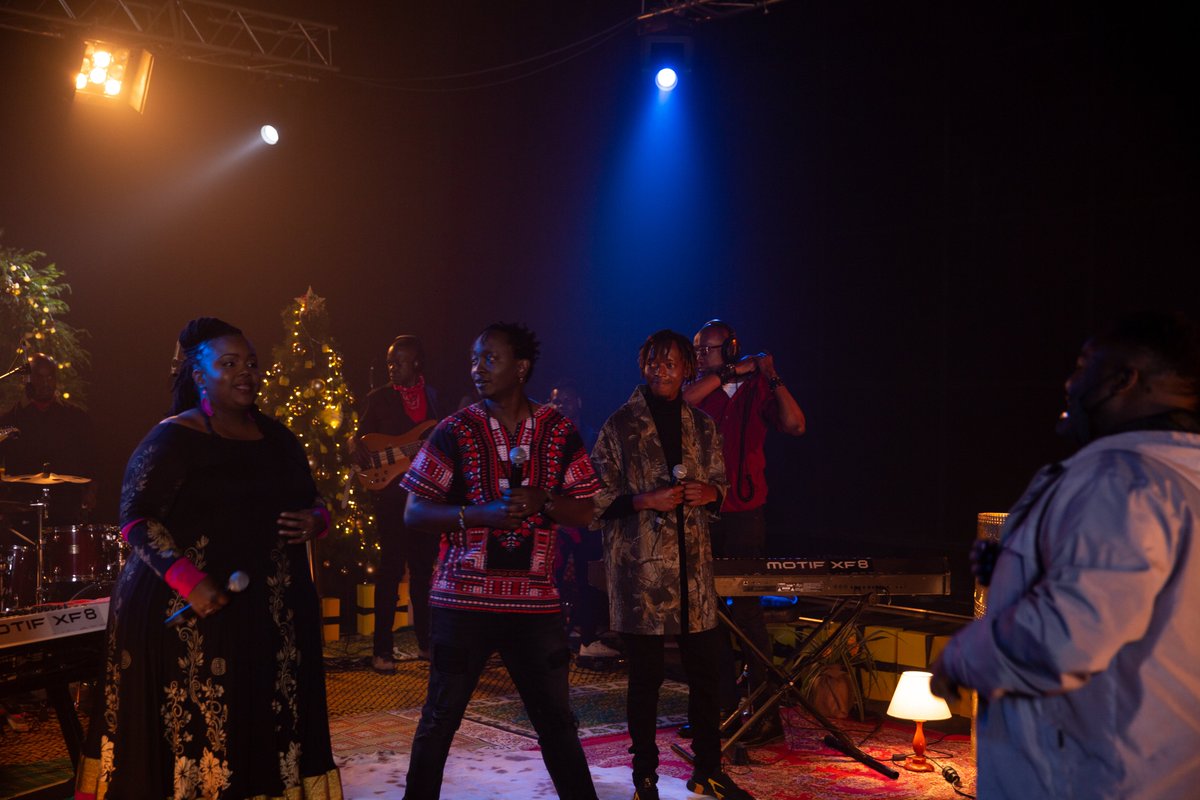 Leaving you breathless Tidings of Comfort  @EricWainaina,  @Kavutha,  @NgugiVinny,  @WamburaMitaru plus special appearances by  @AaronRimbui and Jacob Asiyo.