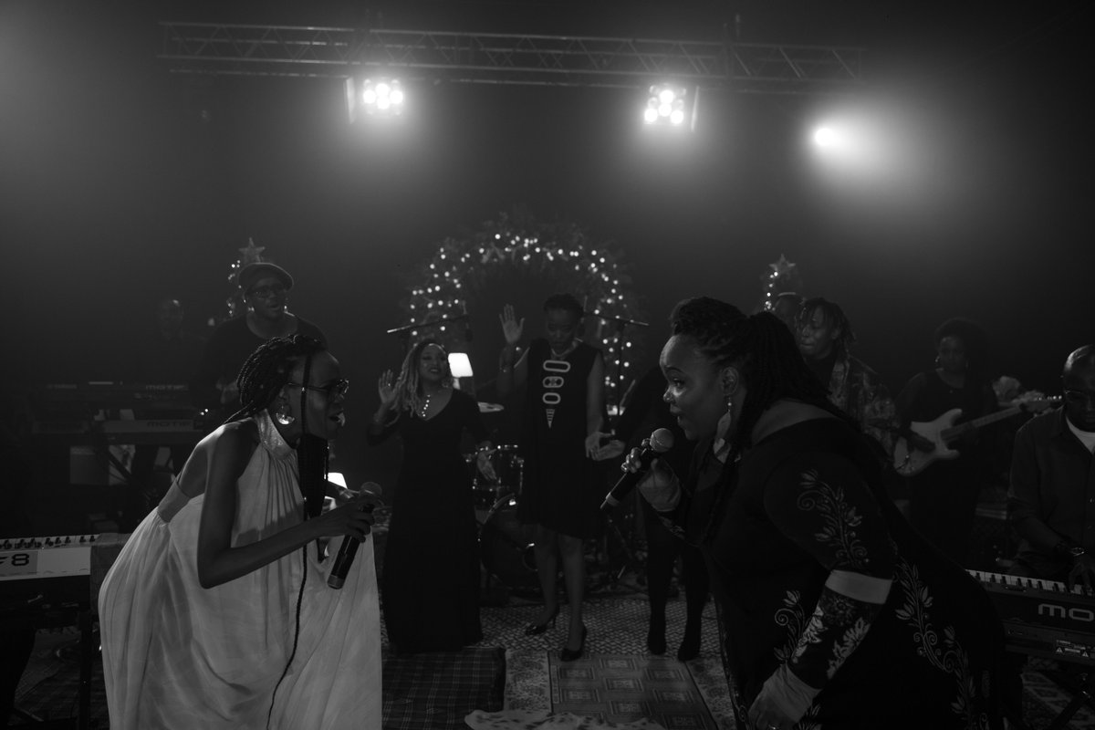 Leaving you breathless Tidings of Comfort  @EricWainaina,  @Kavutha,  @NgugiVinny,  @WamburaMitaru plus special appearances by  @AaronRimbui and Jacob Asiyo.