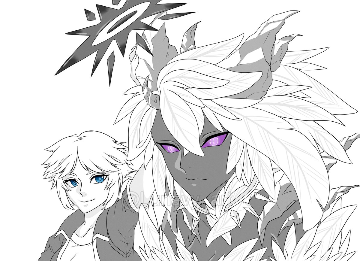 Varukaart's tweet photo. I try the demo version of paint tool sai and i LOVE it. Look the paper texture <3 <3
oc Jo (Left) @TheJenno92
and my oc Sira
#myoc #animeart #mangaart #anime #manga #otheroc #painttollsai #sai #digitalart https://t.co/Ndl9w8k5rB