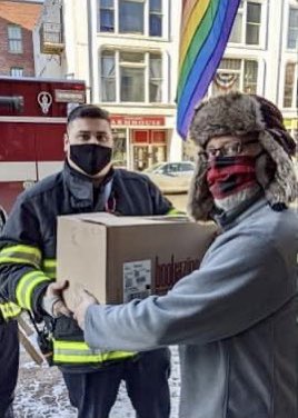The act of giving found a way to shine thru pandemic gloom. Though <a href="/LOCAL_772/">Bangor Fire Fighters</a> wasn't able to shop as usual for Greater Bangor <a href="/ToysForTots_USA/">Toys for Tots</a>, they found a way to provide gifts for many kids thanks to generous donations the union collected. We’re proud to help this &amp; every year.