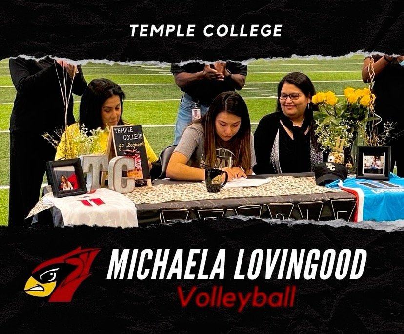 iamkathyreaves's tweet photo. It's a great day @TempleCollege in Texas @rrick43 @mlovingood27 @AdrenneMendoza #signingLOI @PdsportsMedia https://t.co/dg08V6uQ7Z