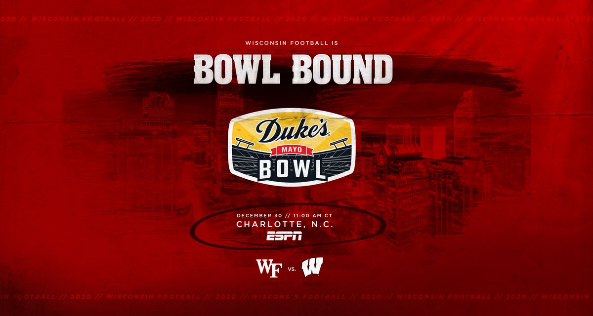 BadgerFootball's tweet photo. For the 19th straight season...

WE ARE BOWL BOUND

#OnWisconsin https://t.co/cAEG2vFdiG
