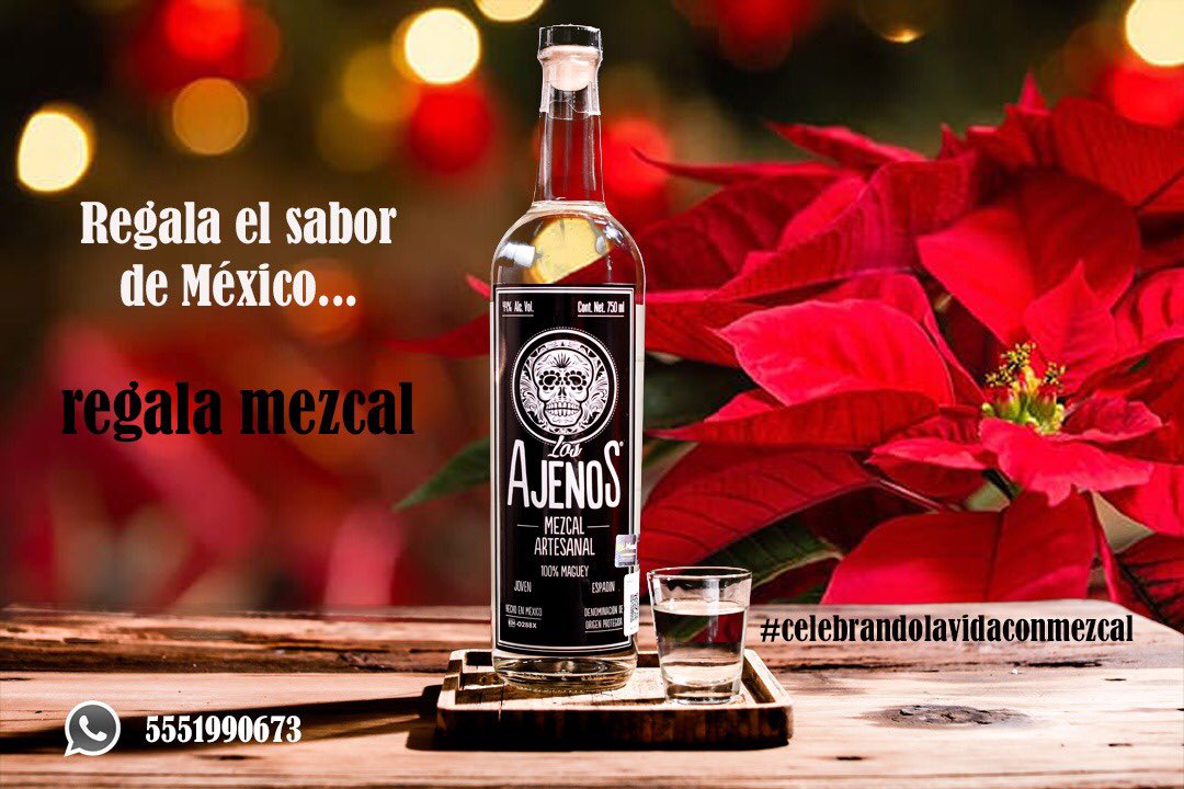 Solamente si quieres dar el regalo perfecto...
#CelebrandoLaVidaConMezcal