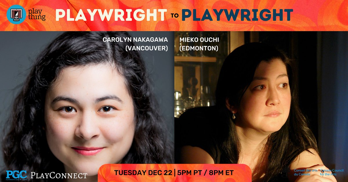 How do writers handle fact and fiction when writing from historical events? Tune in to <a href="/cynakagawa/">Carolyn Nakagawa</a>  and <a href="/miekoouchi/">Mieko Ouchi</a> in our interview series that connects emerging writers with playwrights that have influenced their work!
Live interview and Q&amp;A, 5 PM PST

youtu.be/URv0RqsodkM