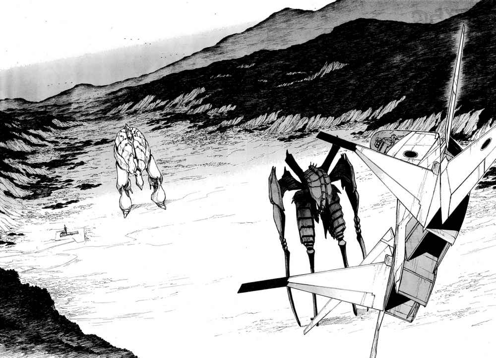 The design of the "mechas" is super interesting, varying wildly from one chapter to the next and leaving you guessing how many of them function as the characters themselves work to figure it out.