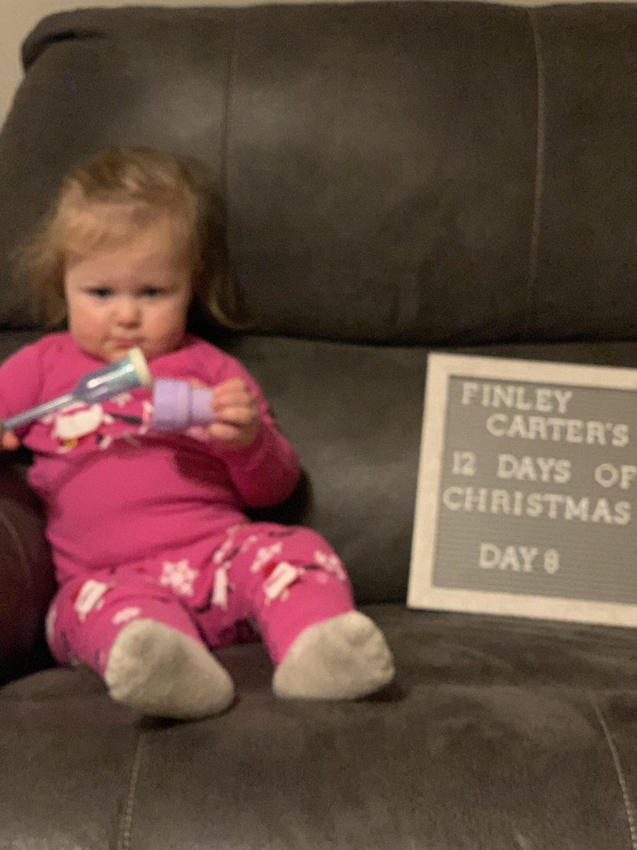 Day 8 of Finley’s 12 days of Christmas