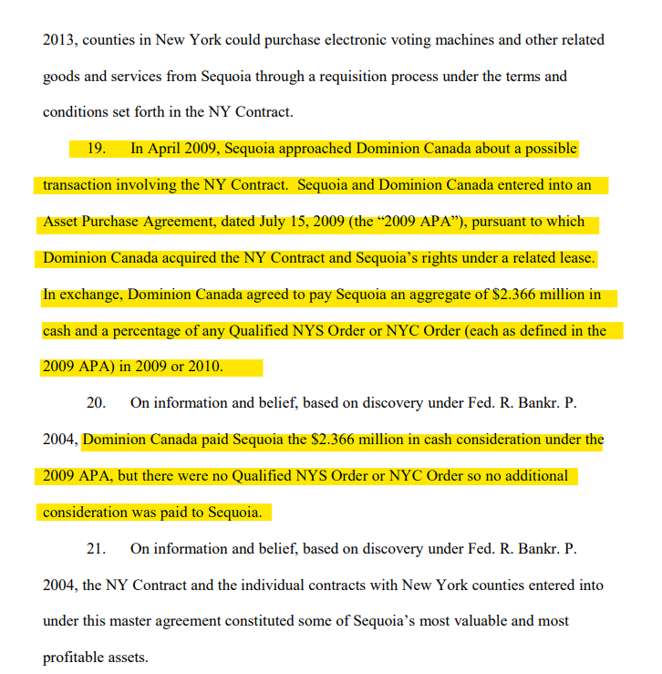 Dominion Canada-- Involved in the NYS Elections? Surely that can't be true, because they are an American company... Right?