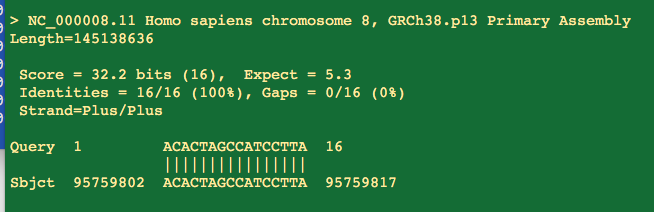 There is a place on Chrom. 8 for the E gene probe to land for 16 bases on its 5 prime end but again... This isnt in the right neighborhood to create exponential PCR with signal.