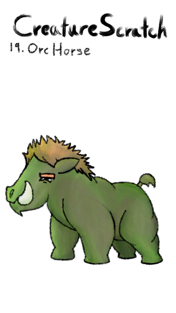 TheBoyd's tweet photo. Next two days of my new fantasy creature series. #UniqueCreatureScratch #fantasy #dnd #dndart https://t.co/OrlkN4CdhC