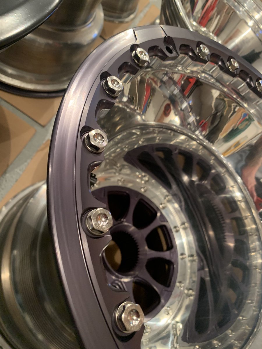 CBRacing15's tweet photo. Got some new TJ Forged wheels with @SmithTitanium bolts for the 2021 season! https://t.co/V72L7EcD8j