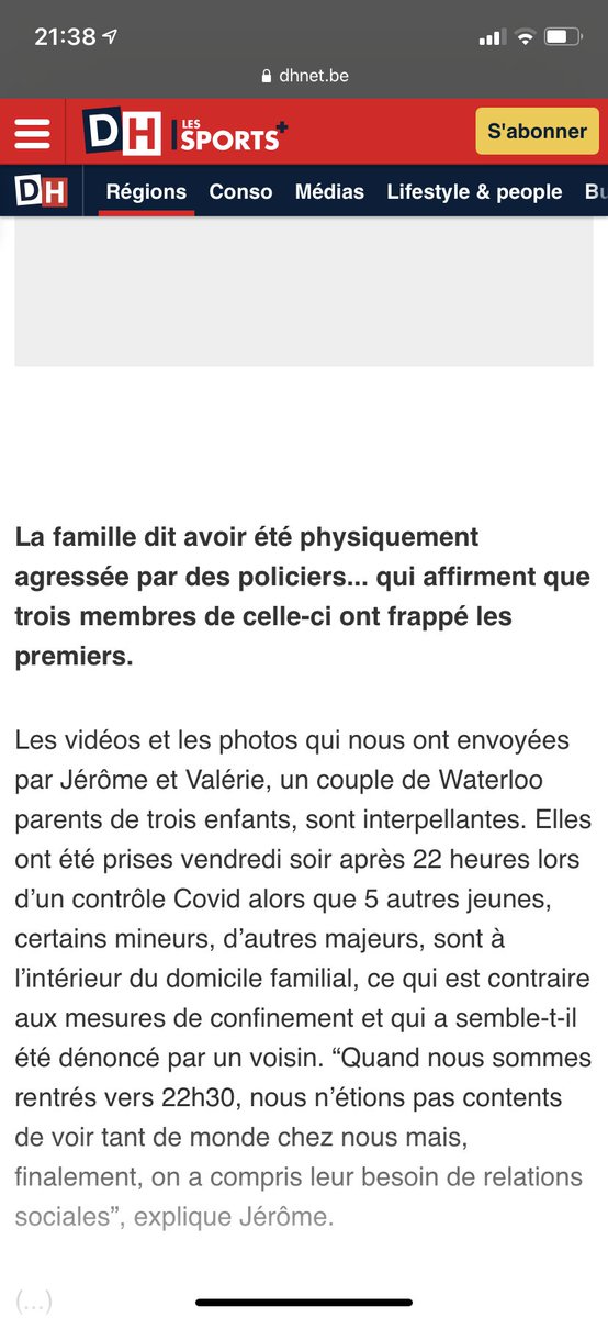 Pourquoi les propos sont différents ? On est passé de 22h30 à 22h (il faut respecter le couvre feu donc hop ... on change l’heure ;-)) <a href="/ladh/">DH les Sports +</a>