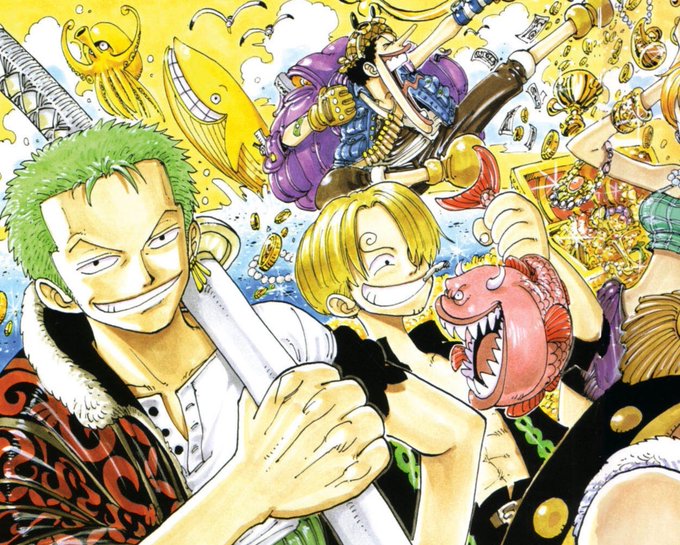 34. the way zoro and sanji stay married and gained a child over the years.....