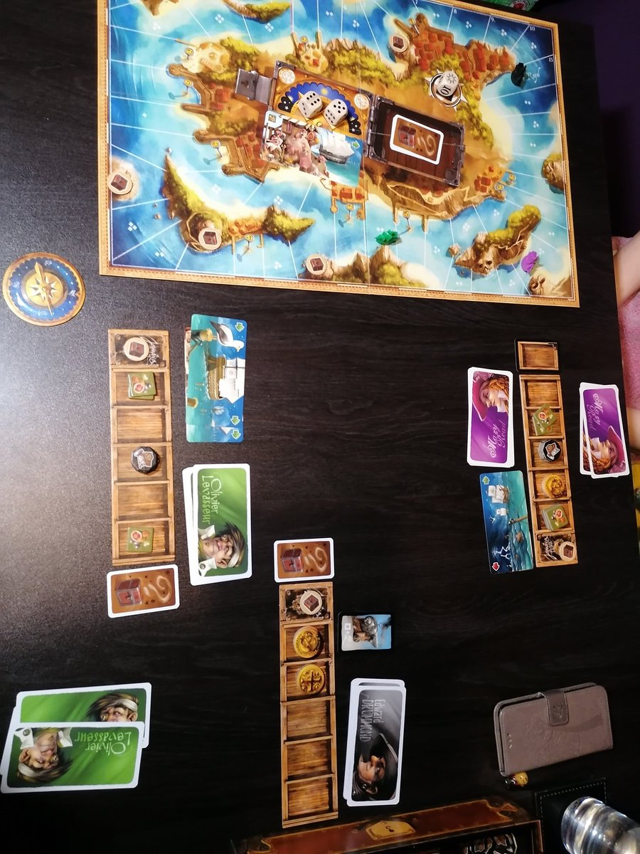 seanoldfield's tweet photo. Tonight we played Jamaica for the first time. Laura was the Pirate Queen tonight followed closely by the Ghost Captain. Sadly, I had to walk the plank XD

Easy to learn and fun to play! https://t.co/NkabMgYxH9
