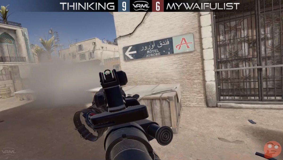 .<a href="/ThinkingVr/">ThinkingVR</a> stop MWL's come-back during this round and take Dust II 10 to 6

Up next, Map 4, Reachsky!
📺twitch.tv/pavlov_vrml
