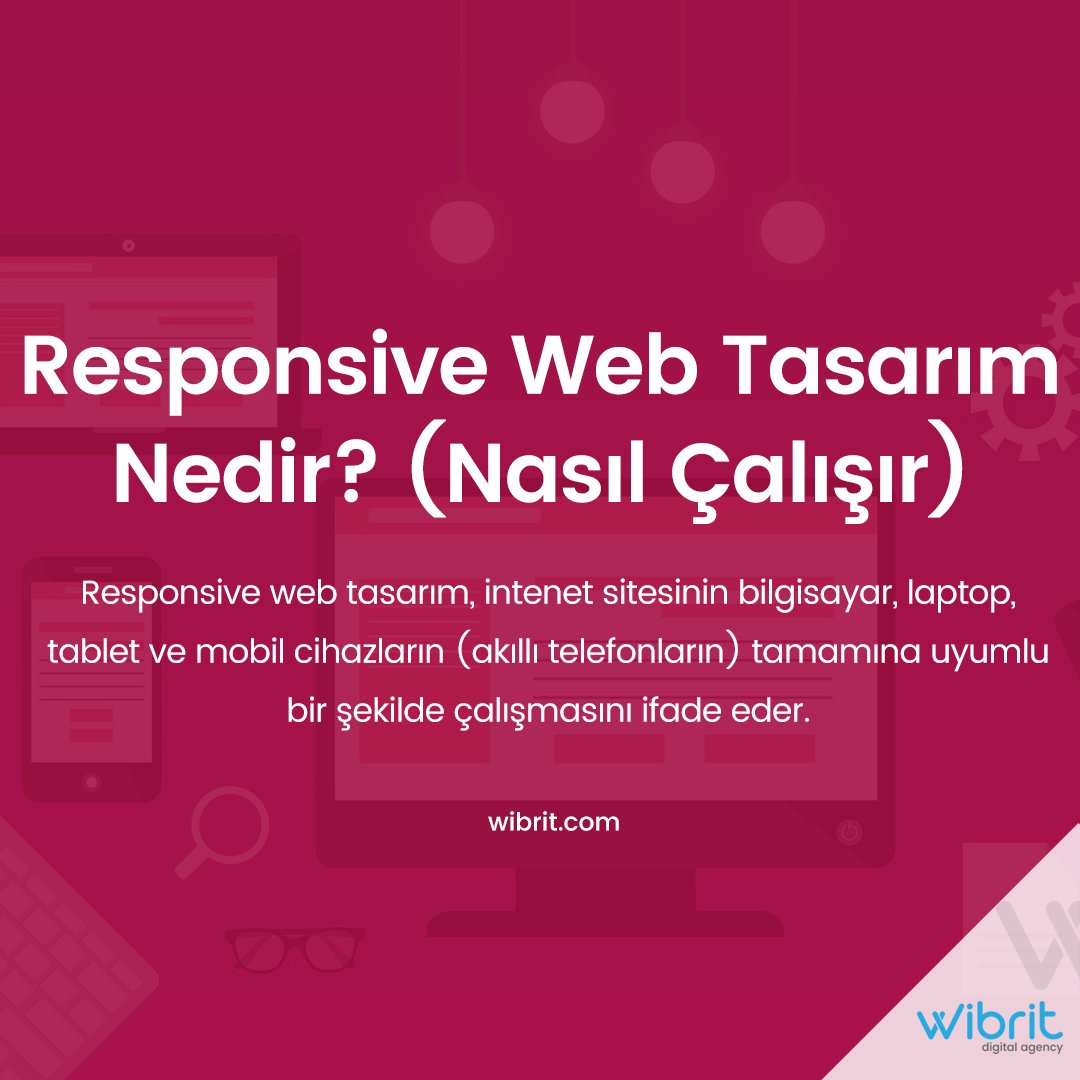 Mobil olmayan web sitesi mi kaldı? Demeyin. Halen var. Siz de onlardan biriyseniz bu içeriğimize mutlaka göz atın. 

wibrit.com/responsive-web…

#webtasarım #responsivedesign #responsivewebtasarım #ajans