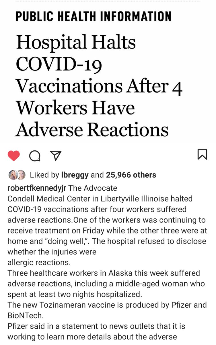 'Hospital Halts Covid-19 Vaccinations'....doesn't surprise me one bit...🙄🙄 #vaccine #vaccinations #publichealthinformation