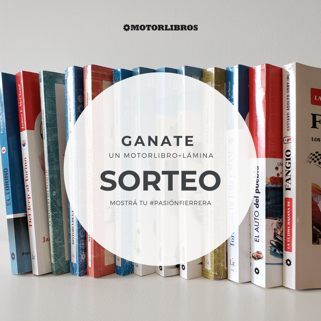 motorlibros's tweet photo. 🏁SORTEO🏁
Mañana sorteamos en Instagram un #MotorLibro+ lámina realizada por @paolantonio67.
Apurate todavía tenés tiempo de participar 😉. Ingresá a https://t.co/GnjySRwP5b
#NosVemosEnInstagram 😉 https://t.co/Cjg6aDfZGB