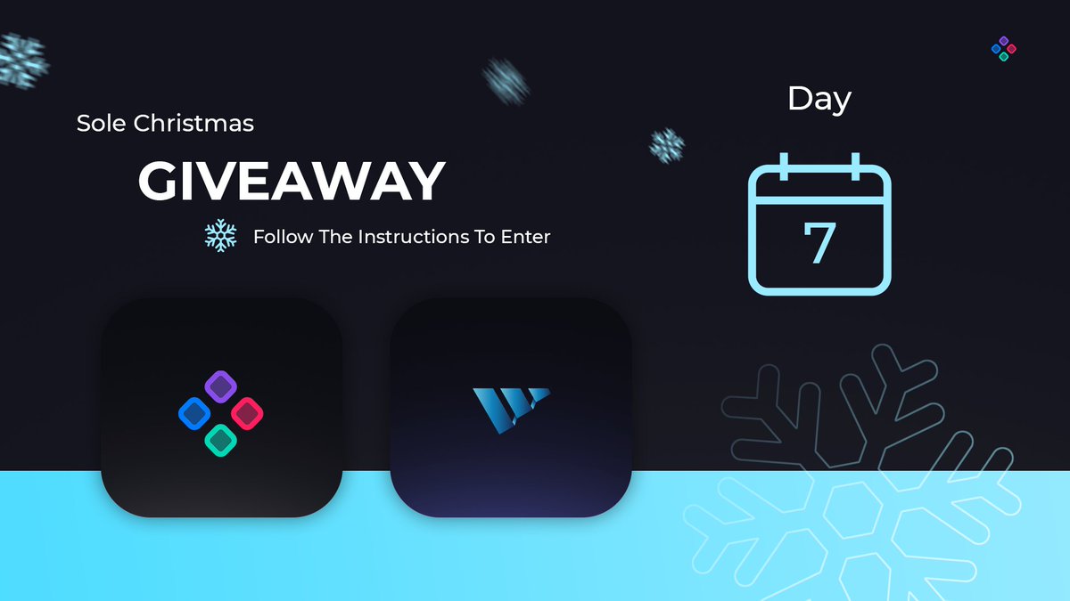 Day 7 of #SoleChristmas 🎅

Prizes:
• 1x SoleAIO Renewal
• 1x Wrath Renewal

To Enter:
• Follow @SoleAIO and @WrathSoftware
• Retweet this Tweet! 📨

Winners picked in 24 hours! 🥳