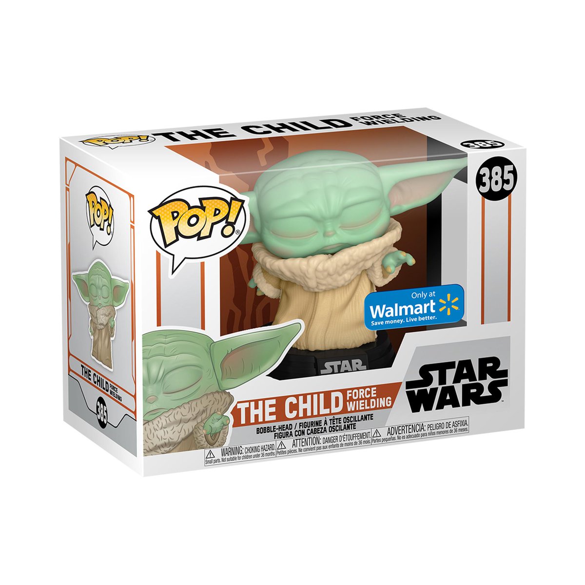 OriginalFunko's tweet image. RT &amp;amp; follow @OriginalFunko for the chance to WIN this @Walmart exclusive The Child Force Wielding Pop! #Funko #Funkogiveaway #Thechild #grogu #TheMandalorian #DisneyPlus