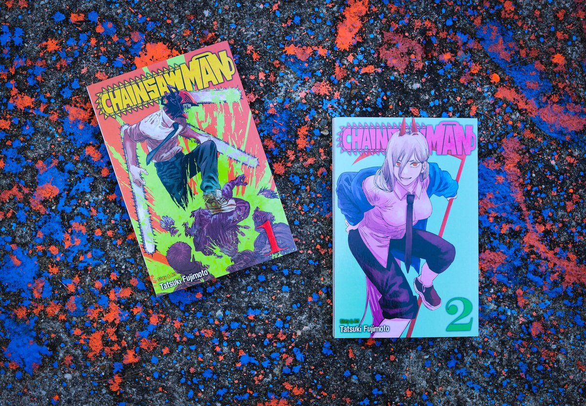 Things get messy in Chainsaw Man Vol. 1 and 2! 😈