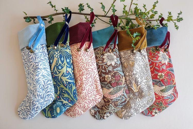 PeriodLivingMag's tweet photo. *WIN* Day 10! Up for grabs today are two stockings from @phillipscheers in William Morris' Strawberry Thief and Seaweed fabrics with gold velvet trim. 
To enter:⠀
1. Retweet⠀
2. What you are hoping for in your stocking this year
3. Follow @PeriodLivingMag &amp; @phillipscheers https://t.co/y53Z8Wdd3o