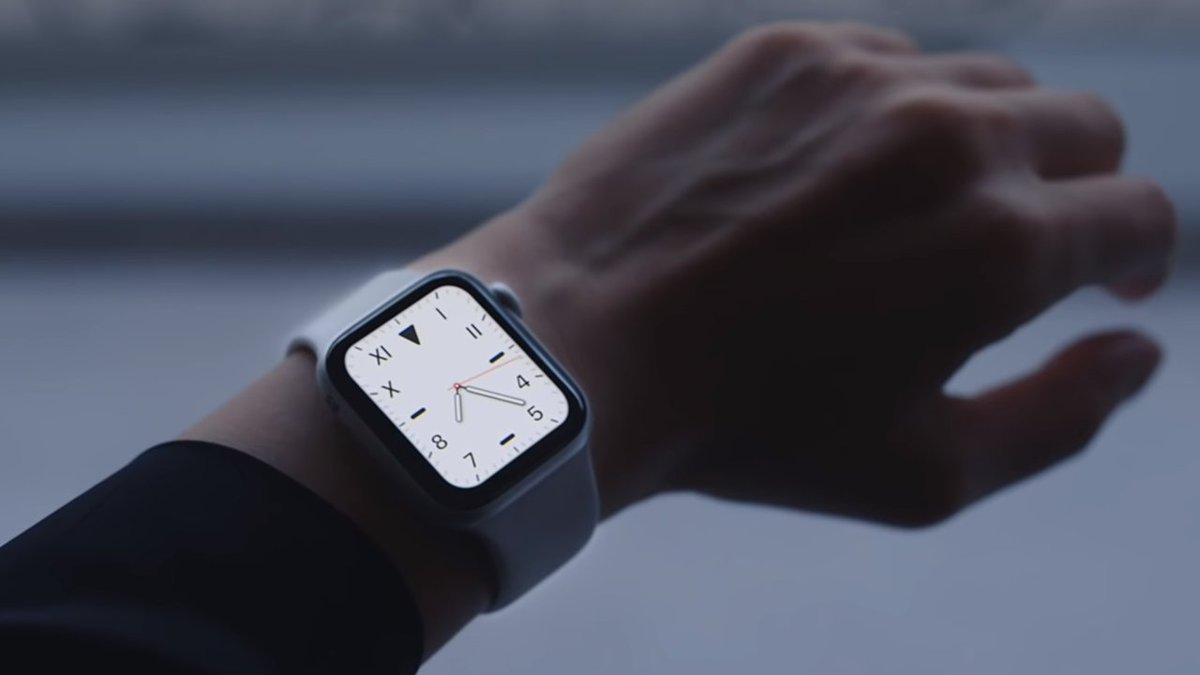 TechHooter's tweet photo. #APPLEWATCH series 5 Review
Key Specs:
OS: Watch OS 6
Compatibility: iOS
Processor: Apple S5
Band Sizes: Varies based on watch size
Display: 1.78 Inch OLED
Battery Duration: 24 hours to 36 hours
Charging Method: Wireless
Read Full Review and Pros &amp; Cons 
https://t.co/czoHLoS6cz https://t.co/NpEL6xVWZC