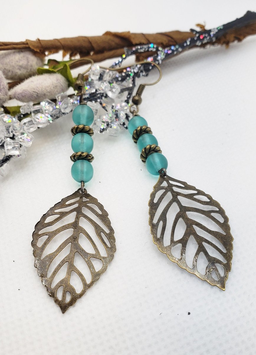 britgal5282's tweet photo. Excited to share the latest addition to my #etsy shop: Bronze Leaf Sea Glass Earrings, Turquoise Sea Glass Earrings, Leaf Sea Glass, Handmade Earrings, Handmade Jewelry, Sea Glass Earrings. https://t.co/TUcvUcGyOS #bronze #leaf #earwire #seaglassearrings #leafearrings https://t.co/igcJ56MpfX