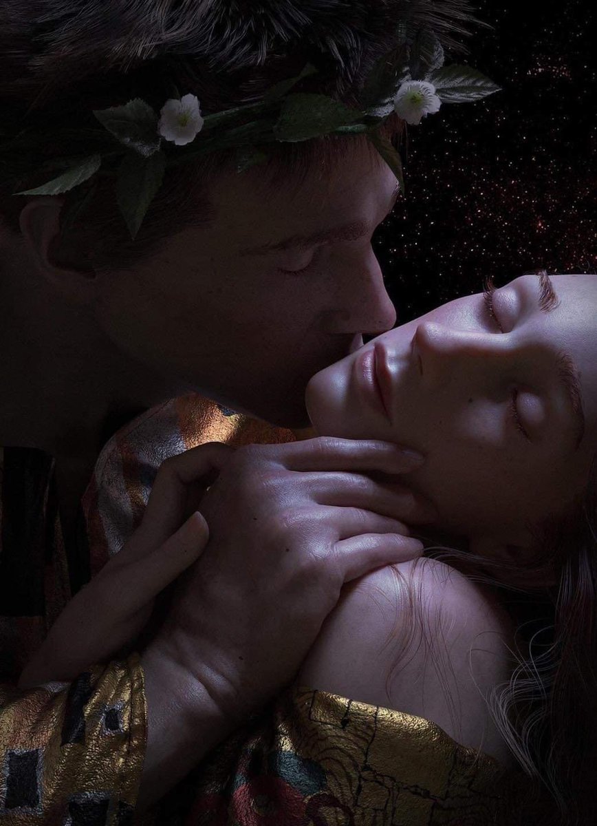 Kiss "Gustav Klimt” by Wang Fei