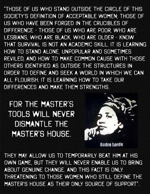How many people remained silent? How many felt afraid of judgment or repercussions to their job if they spoke up? Yes, you have to earn a living but that has to be balanced with constantly battling against what is unjust in the same system that provides your paycheck.