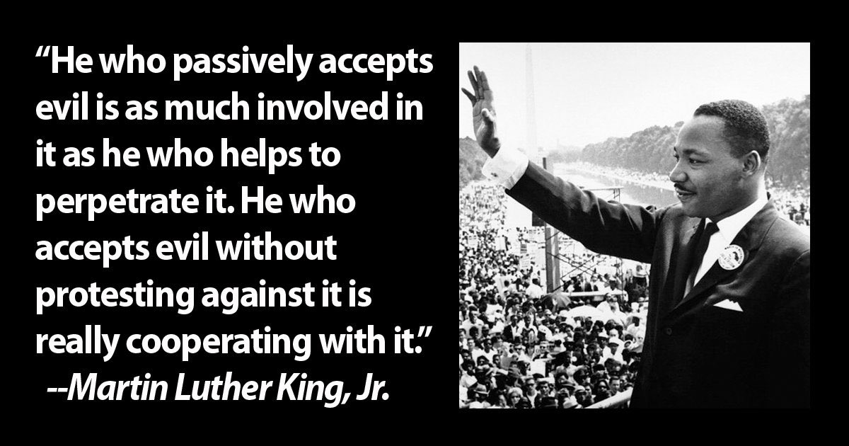 How many people remained silent? How many felt afraid of judgment or repercussions to their job if they spoke up? Yes, you have to earn a living but that has to be balanced with constantly battling against what is unjust in the same system that provides your paycheck.
