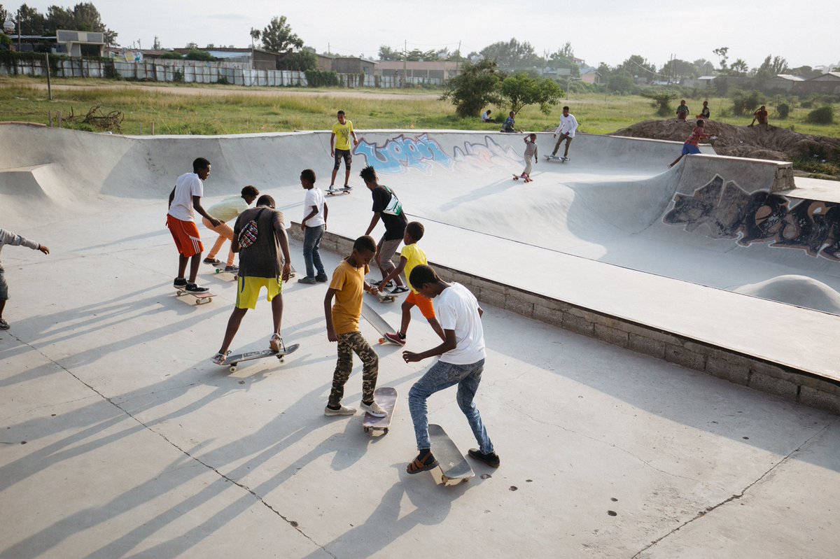Afternoon sessions at Hawassa Skatepark 🛹☀️ #hawassa #ethiopia