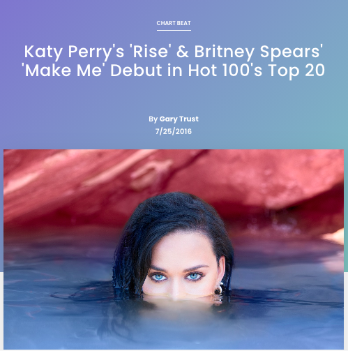 Make Me... dropped WITHOUT A MUSIC VIDEO and debuted at #17 with 96,000 copies sold in its first week. It had 5.3 million streams in the U.S. and a 20 million audience in radio airplay. A music video on release week would have helped it reach the top 10 for sure.  #FreeBritney