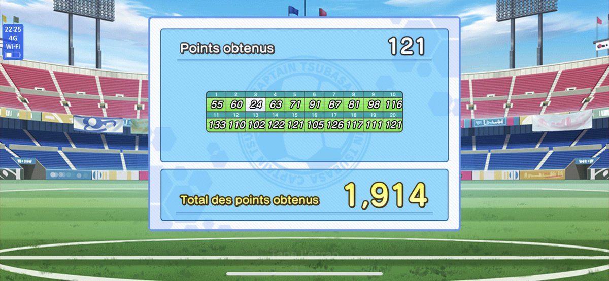 SoCappie's tweet photo. Belle petite Cup 🔥. #CaptainTsubasaDreamTeam j’espère le top 100 mais ça va être hard en dessous des 2k points. @JayTeamNews https://t.co/Rbi7cJjdnc