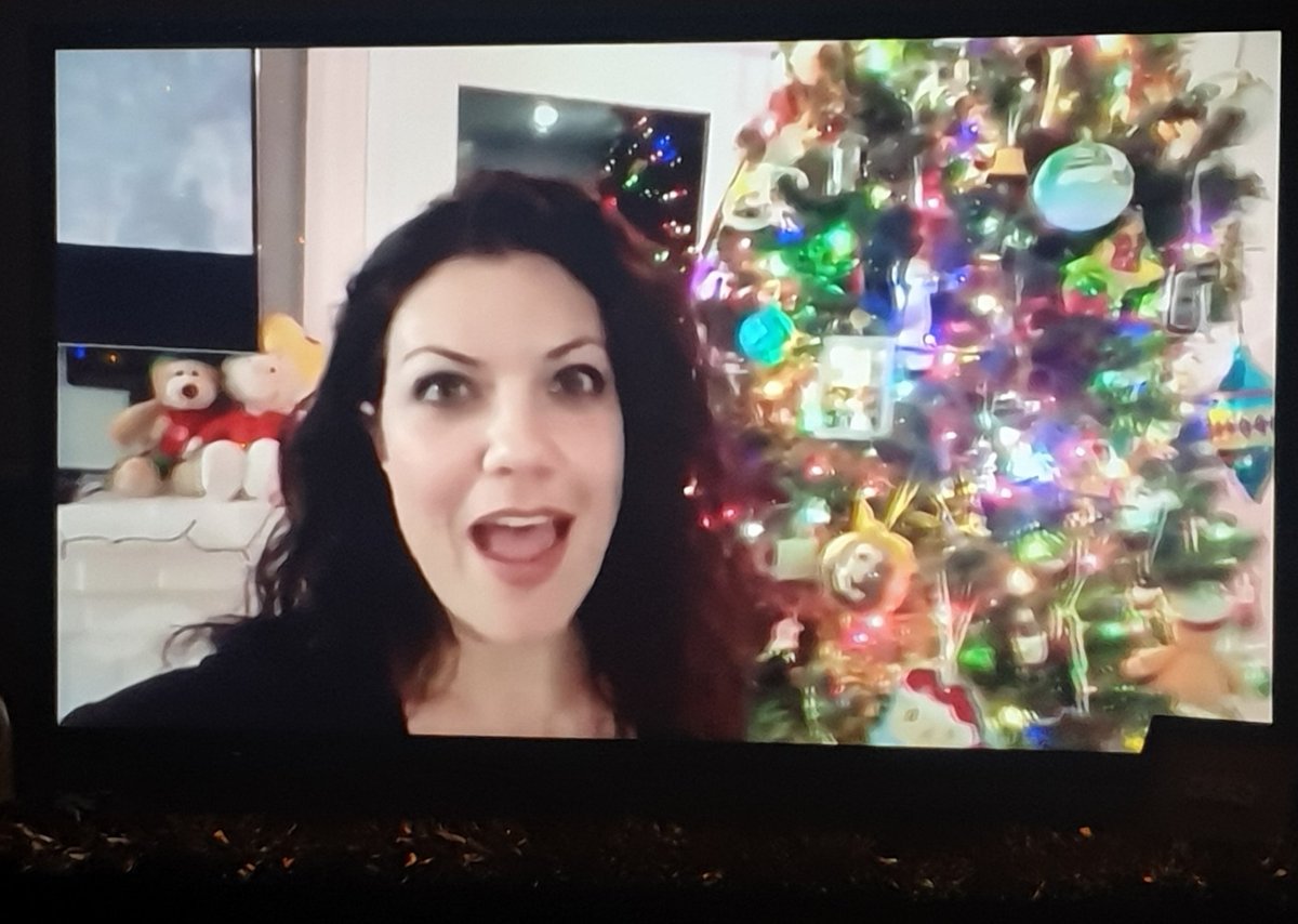 Tweak81's tweet photo. THERE SHE IS! @TiffanyShepis @SohoHorrorFest #sohohohorror #sohome #Deathcember https://t.co/ljQ9uJWMAE