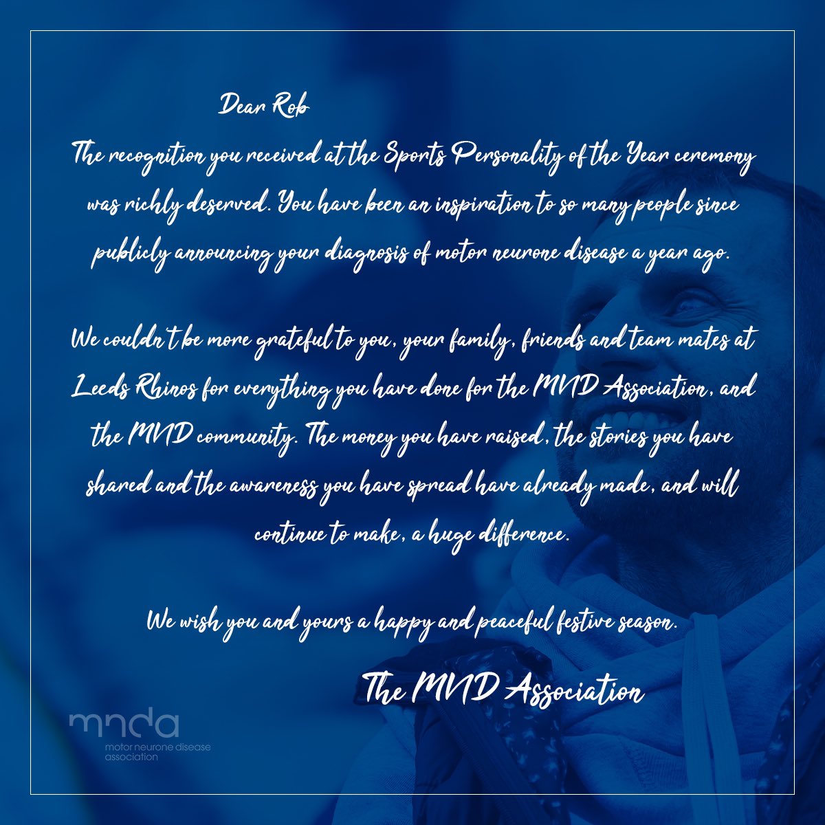 mndassoc's tweet photo. An open letter to @Rob7Burrow and his family...
 
#OneRobBurrow #SPOTY #SPOTY2020 https://t.co/Ra5Lvn0EfQ
