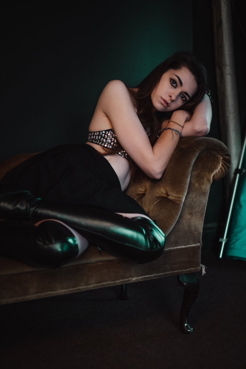 Thigh high boots and chaise lounges...