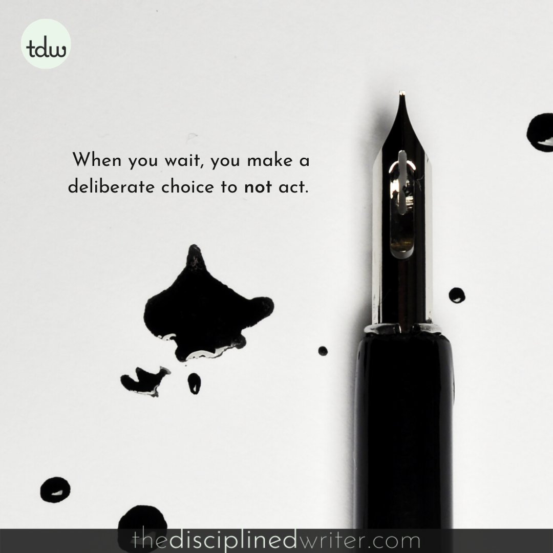 You will never always be motivated. You have to learn to be disciplined. 

Sign up for the FREE Story Idea Challenge today at thedisciplinedwriter.com  

#writingcommunity #writers #writing #screenwriter #screenwriting #writerslife
